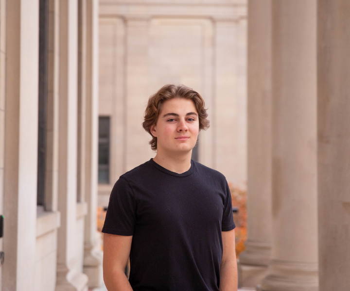 Nico Couton, 2025 Schulich Leader Scholarship recipient.
