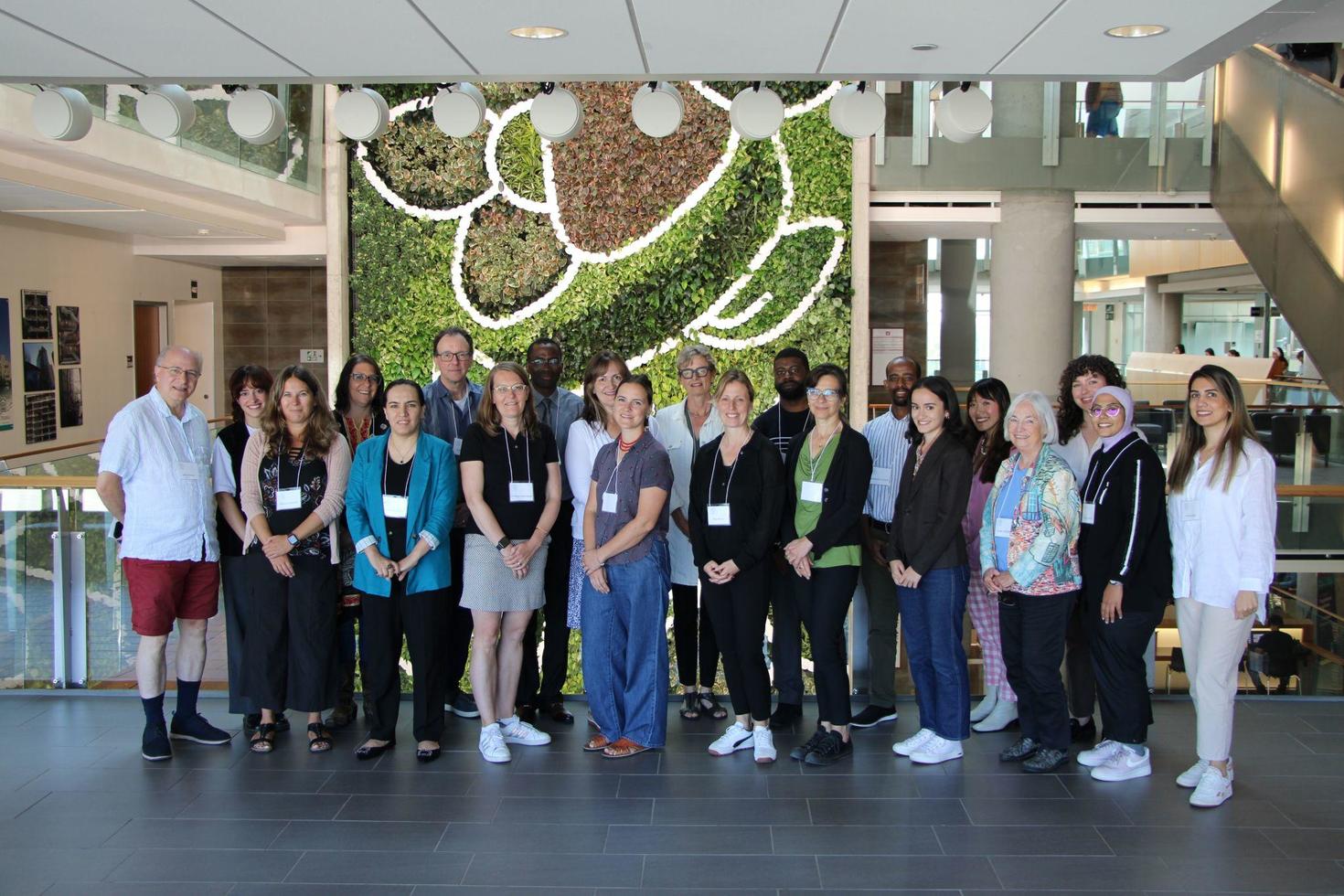 Group lors du lancement officielle du projet Savoirs sans frontières.