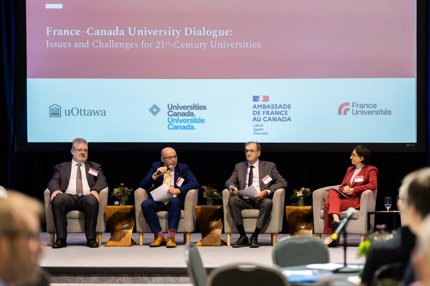 Edmond Abi-Aad, Université, Yassine Laknech, Francis LeBlanc Marie-Eve Sylvestre.