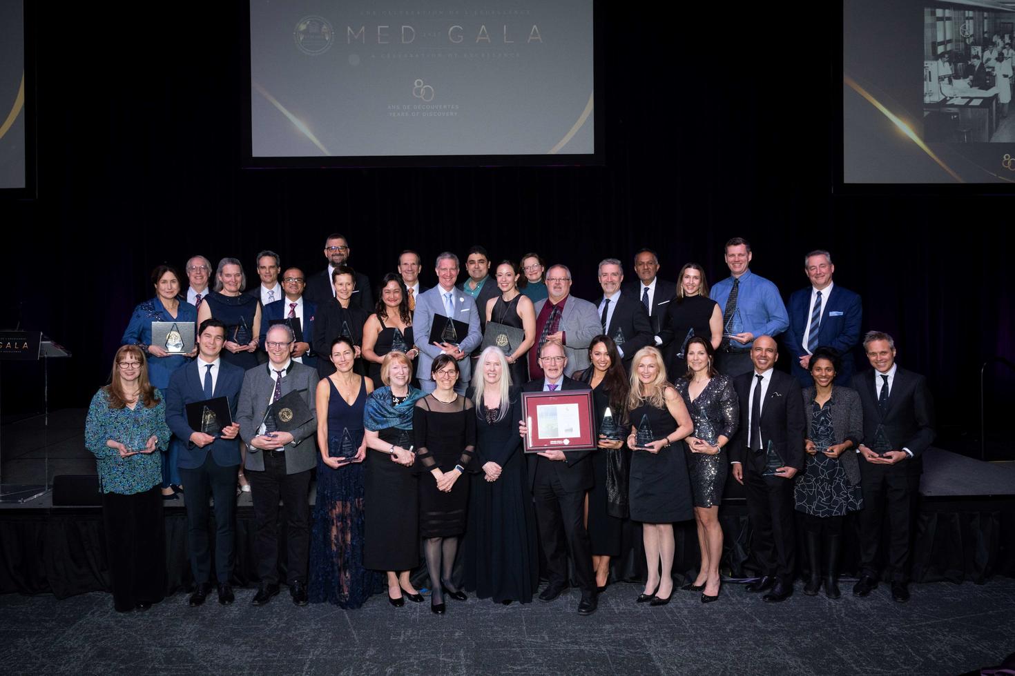 Les lauréates et lauréats 2025 des Prix d'excellence pour le corps professoral - Crédit photo : Mélanie Provencher