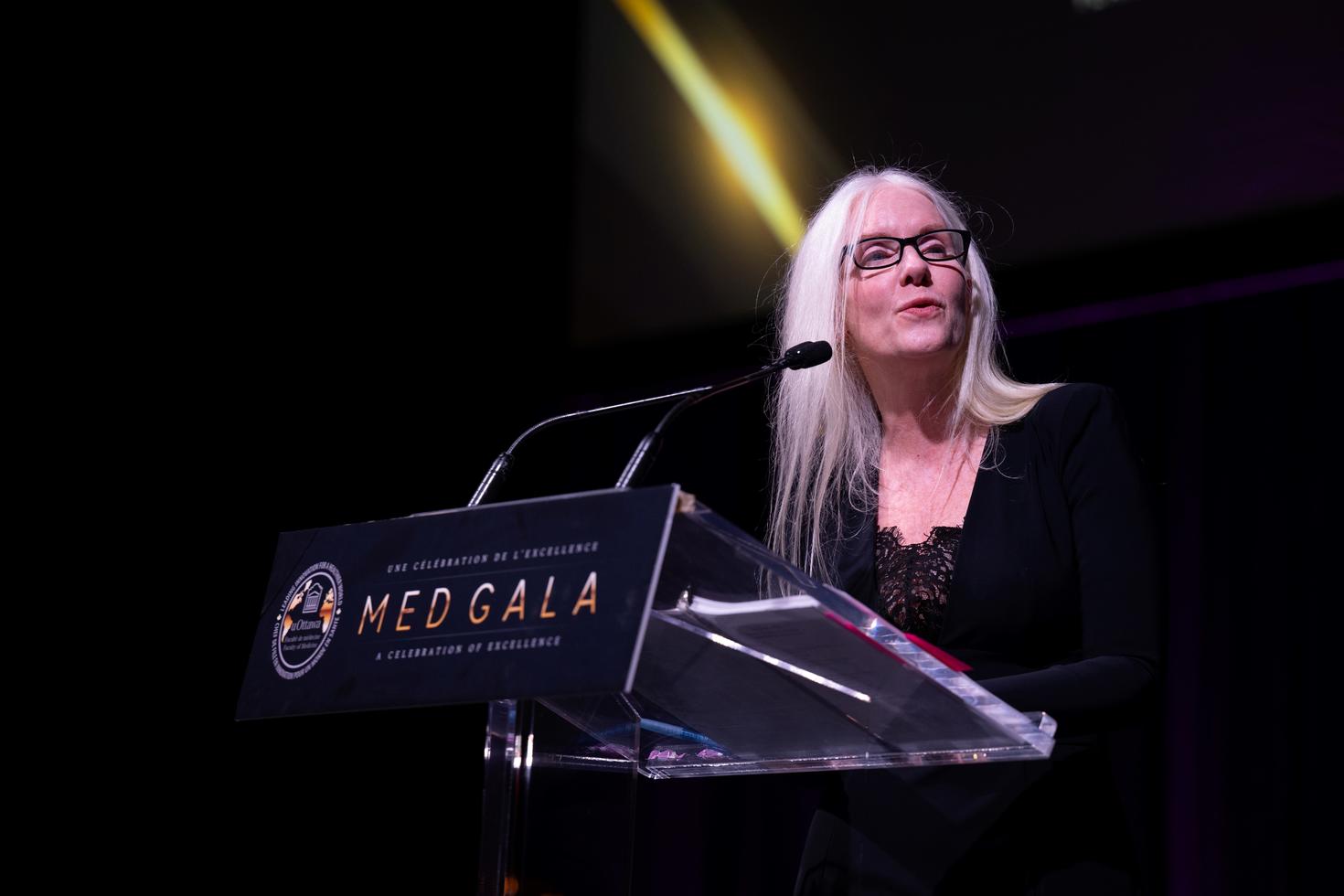 Dre Melissa Forgie au MEGALA 2025 - Crédit photo : Mélanie Provencher