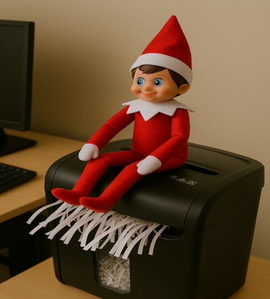 Elf on the Shelf : Une mise en garde sur la sécurité au travail