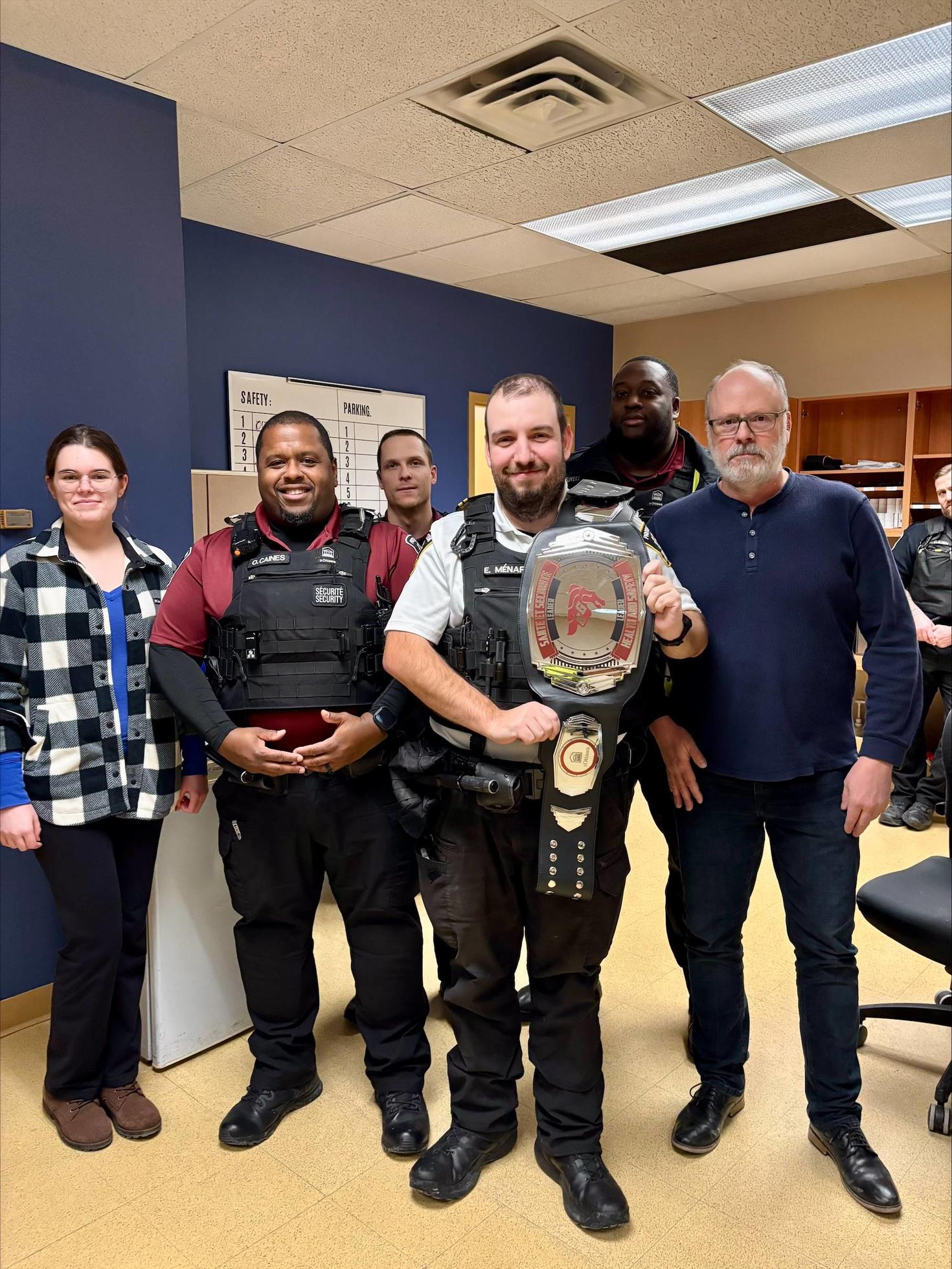  Éric Ménard, Protection Services, named Health and Safety Leader for November 2025 | University of Ottawa