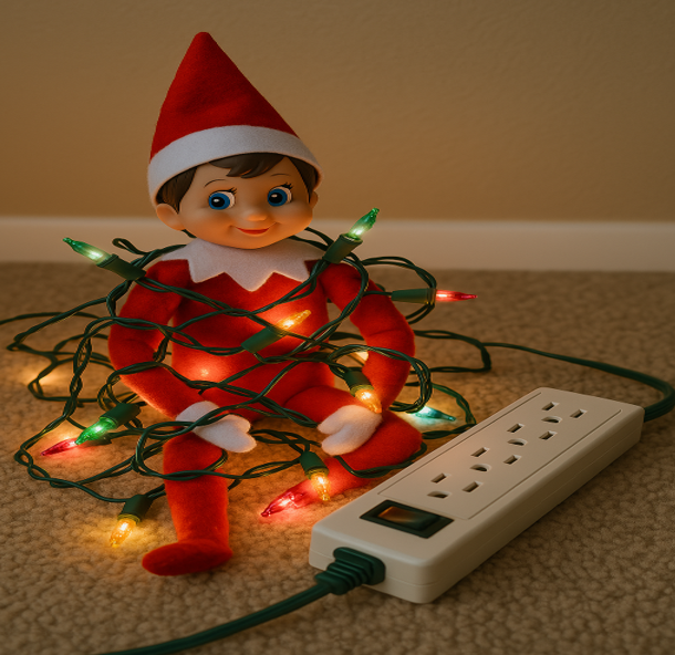 Elf on the Shelf : Une mise en garde sur la sécurité au travail