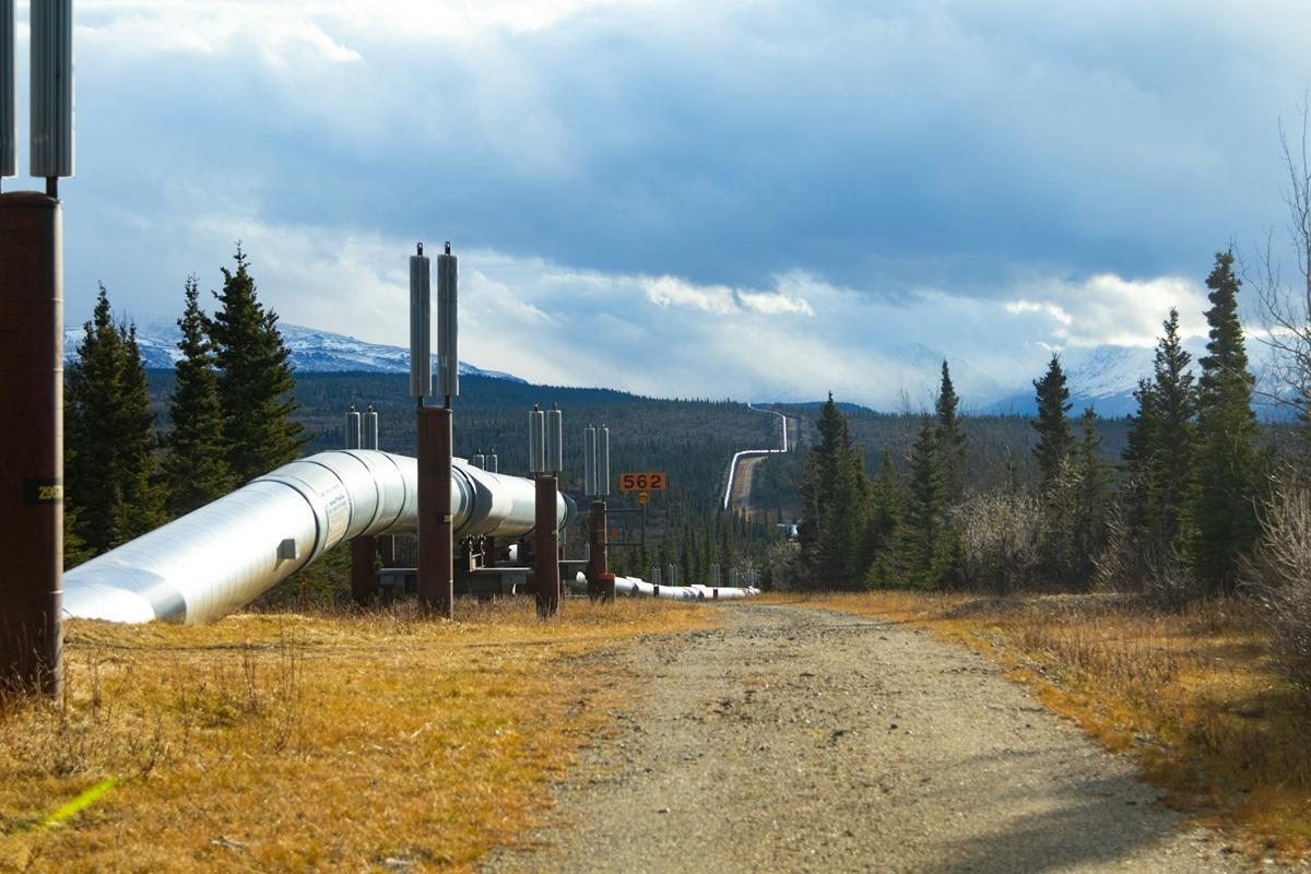 Pipeline in wilderness