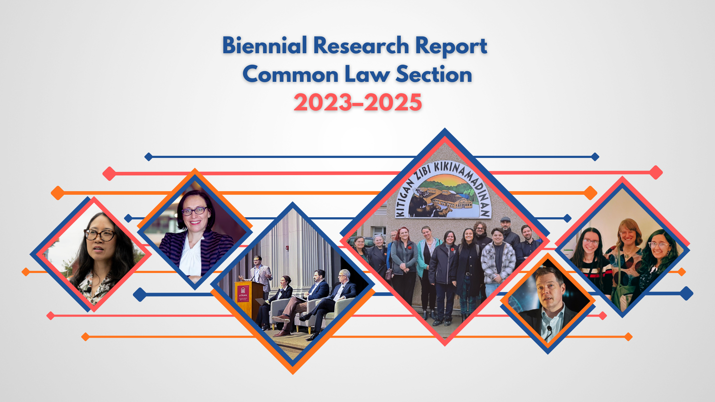 The cover of Common Law Section's biennial research report for 2023-2025