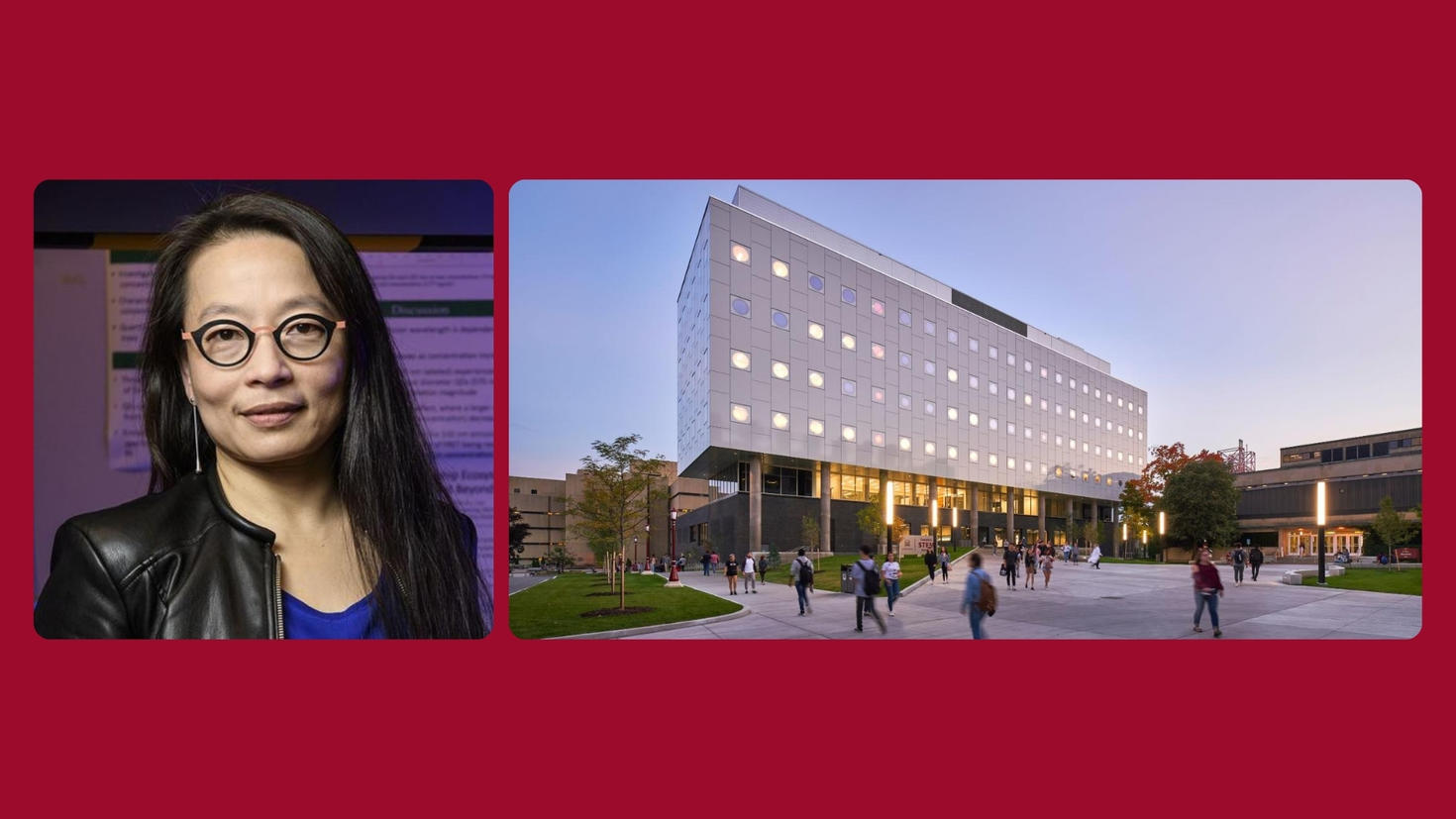 Caroline Cao, doyenne de la Faculte de genie. 