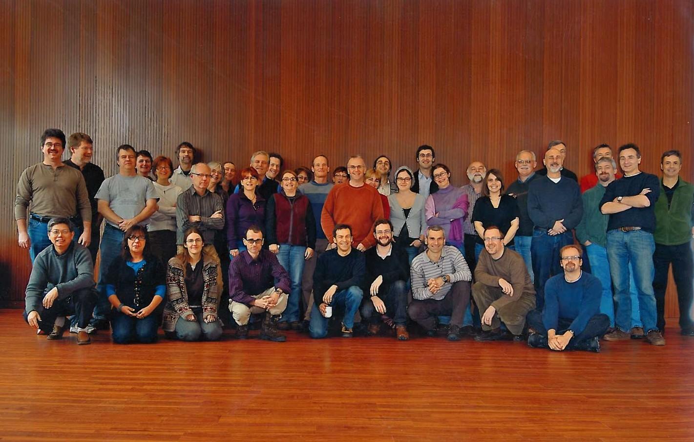 Groupe de professeurs de biologie en 2015