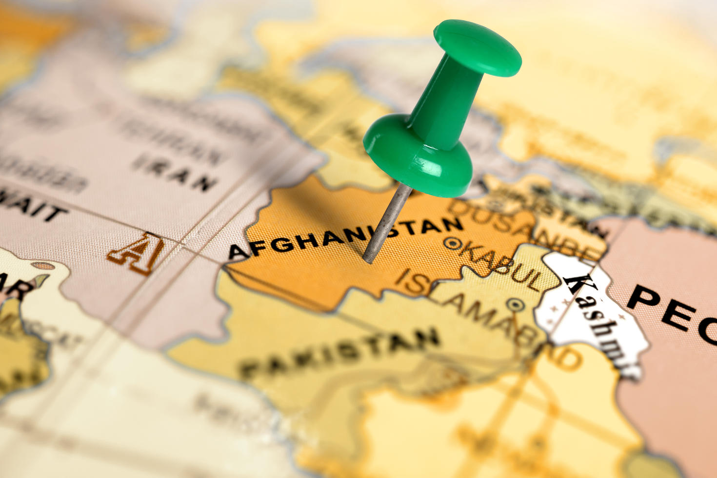 Card of Afghanistan