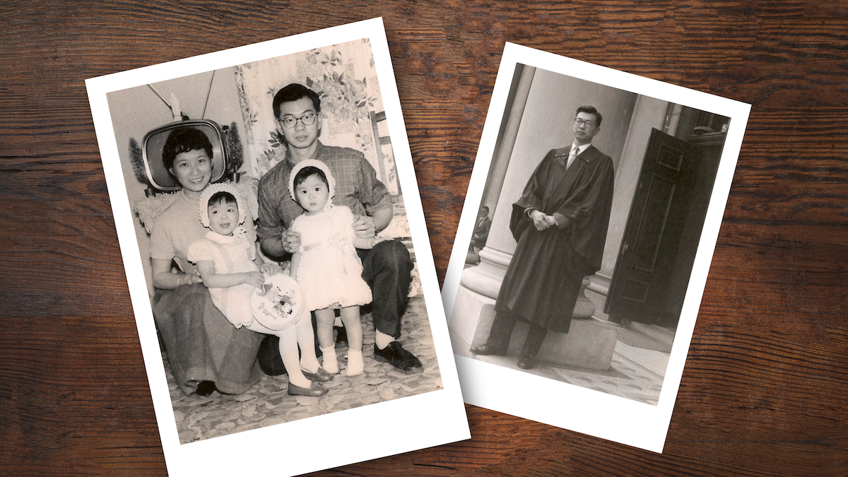 Dr. Francis Wong and his family
