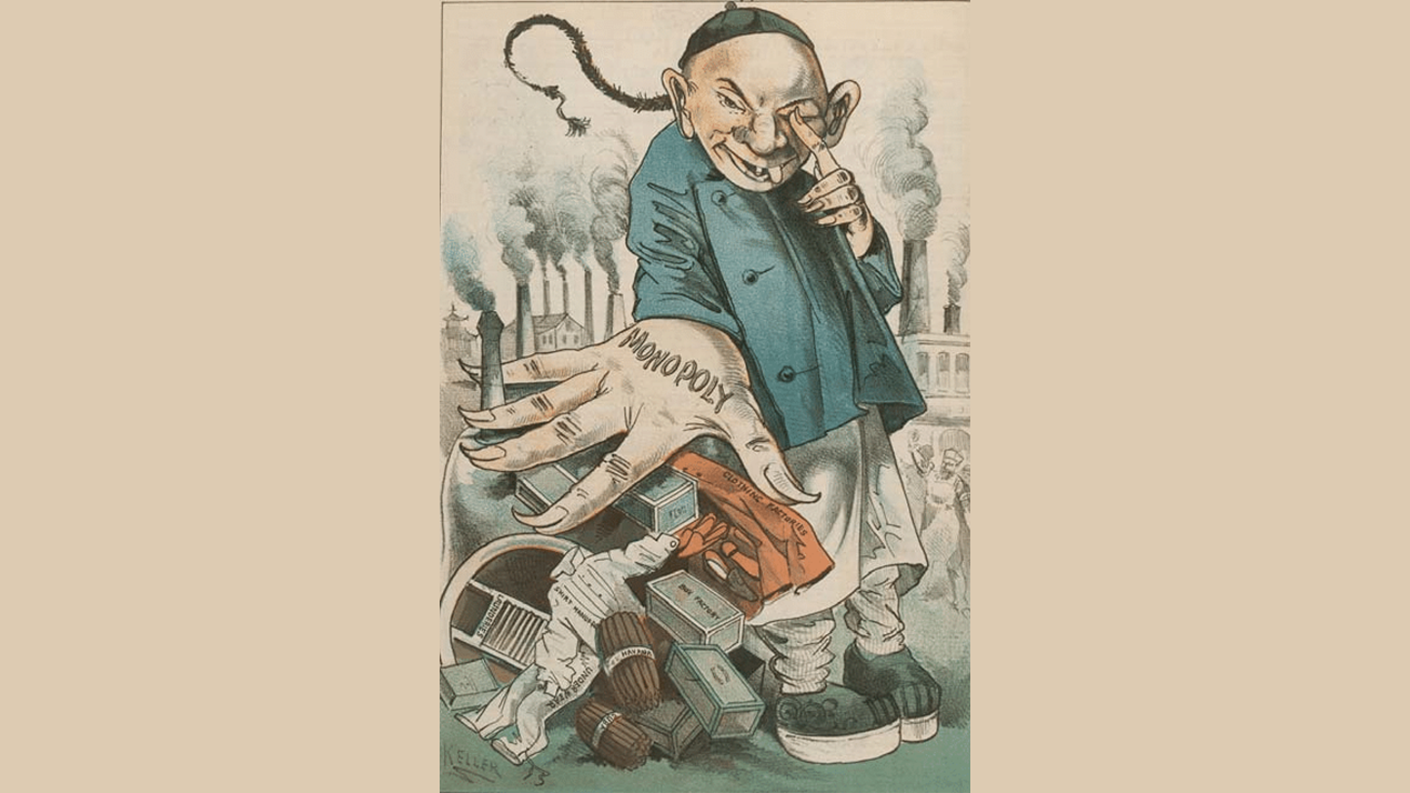 Caricature "Jews of Asia"