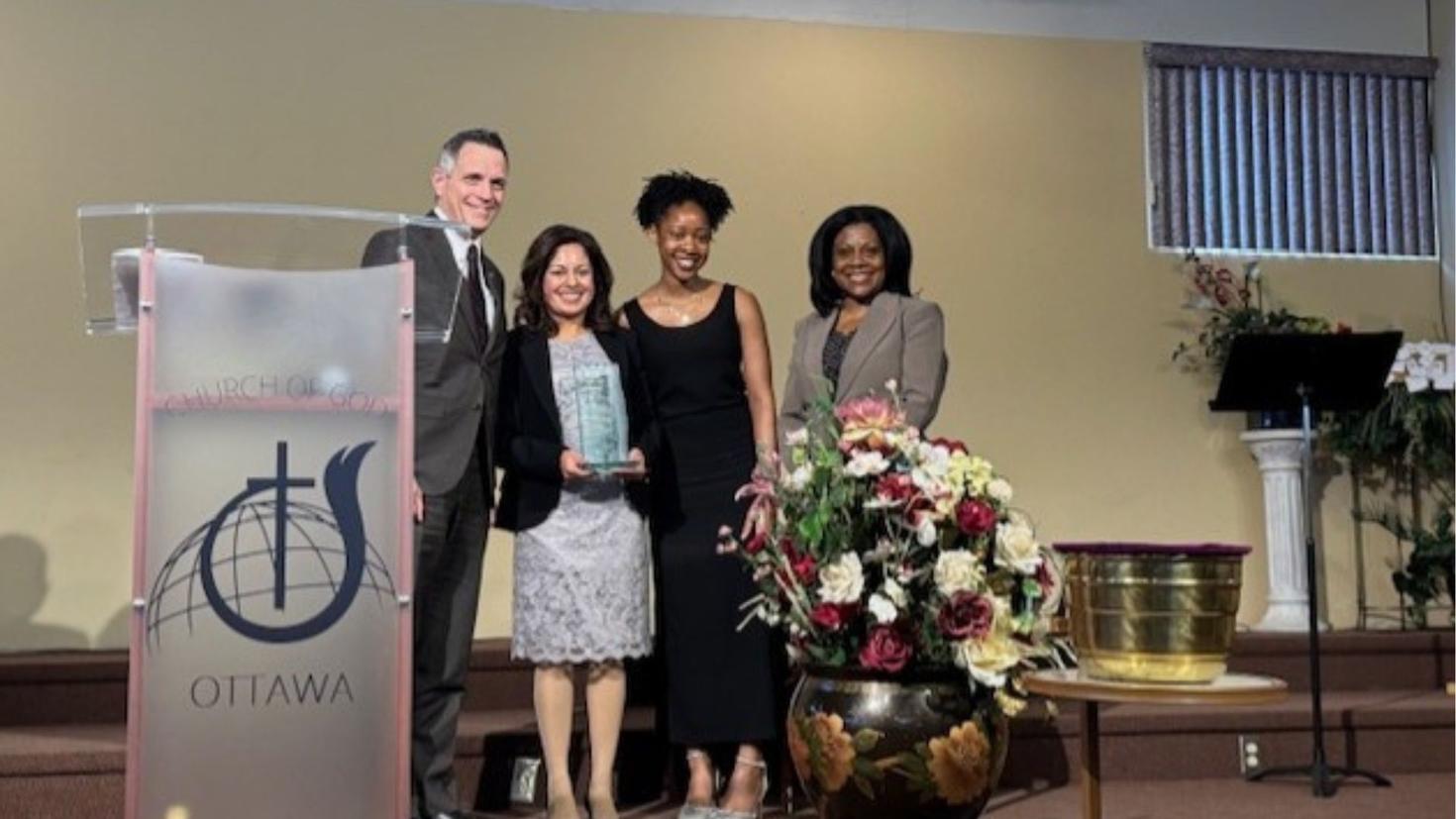 group of people including Nafissa Ismail 