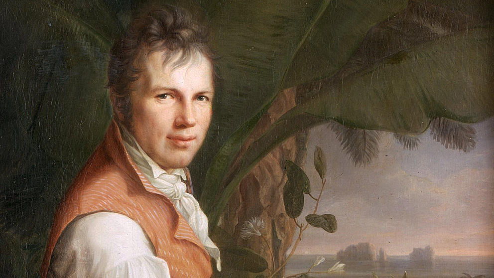 Toile d'Alexander von Humboldt