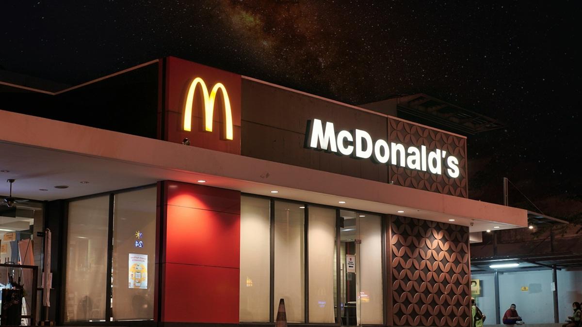 A McDonald's restaurant