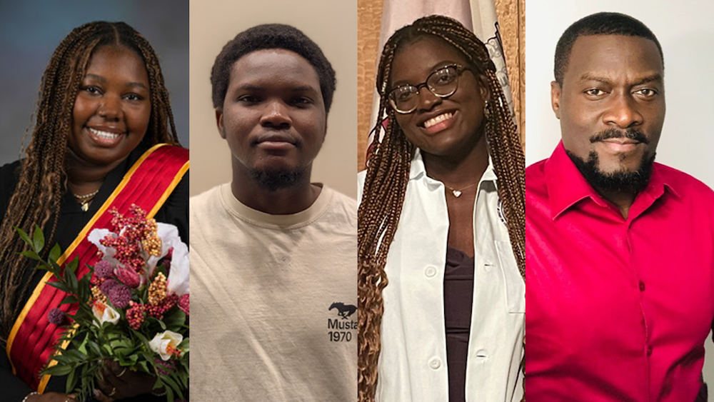 Shaïda Savanet, Ezechiel Yameogo, Tiffany Ange Tchigio Djomou, Dr Salomon Fotsing