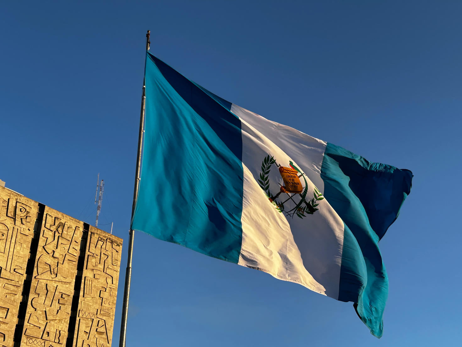 Guatemala drapeau