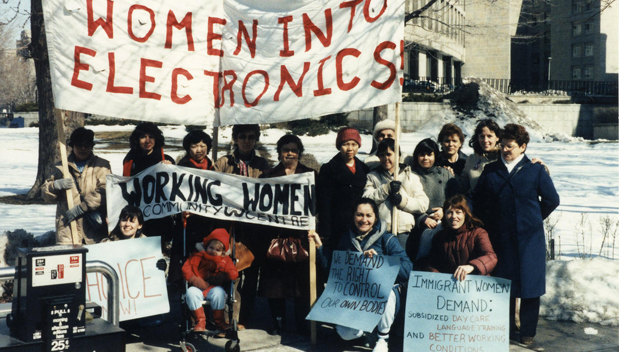 « Donnez-nous le temps de grandir et NOUS Y ARRIVERONS » : Travail de développement communautaire mené par des femmes immigrées, pour des femmes immigrées