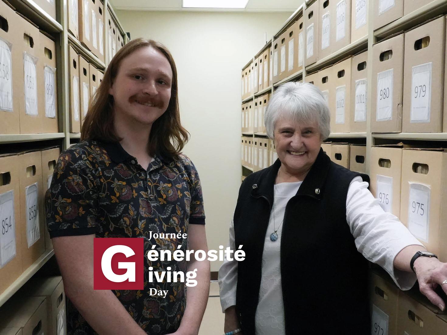 Visuel de la campagne du CRCCF pour la Journée Générosité.