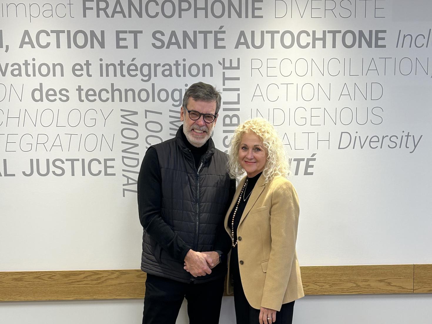 Raymond Brunet et Murielle Brazeau