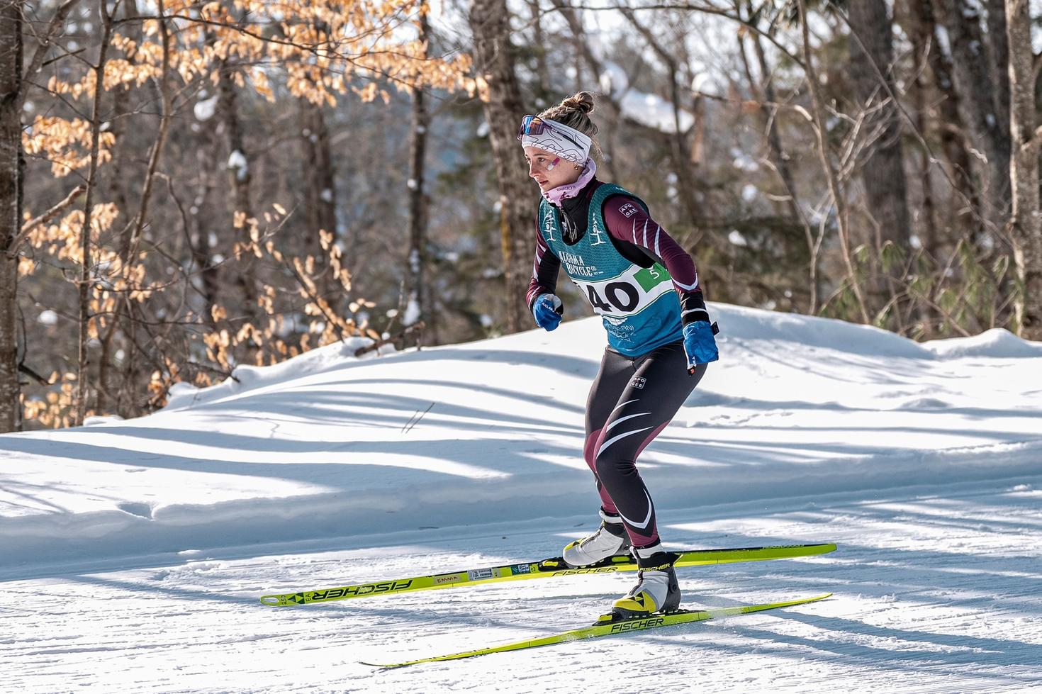 Emma Archibald skie.