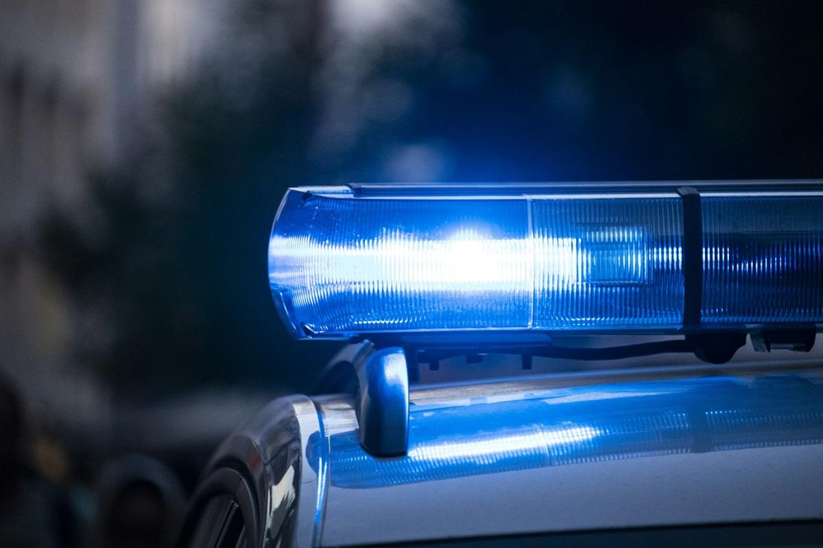 Police siren on car