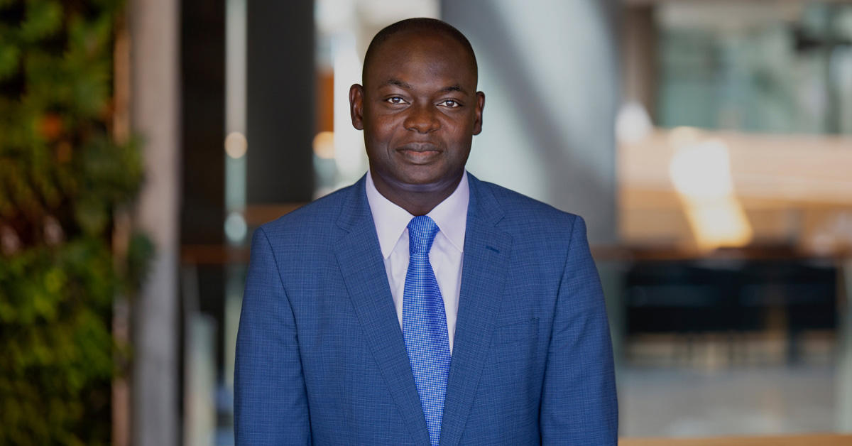 Portrait de Sanni Yaya, vice-recteur international et Francophonie