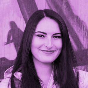 Stephanie Bourgault, smiling