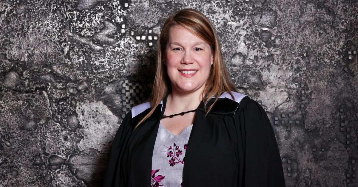 Nadine Saint-Amour graduated with a communications minor at the 2010 Spring Convocation.