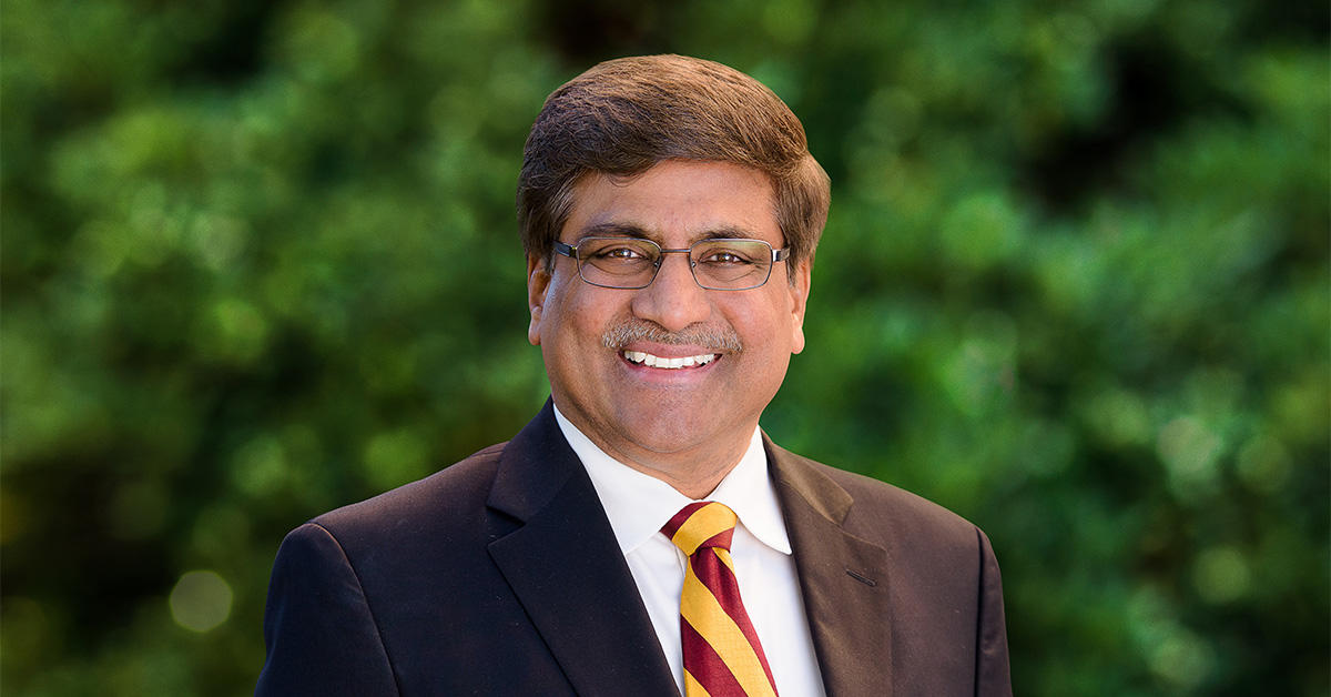 Portrait of Sethuraman Panchanathan.