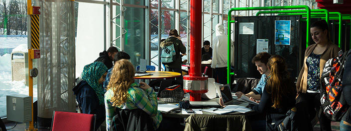 Interior of SITE.