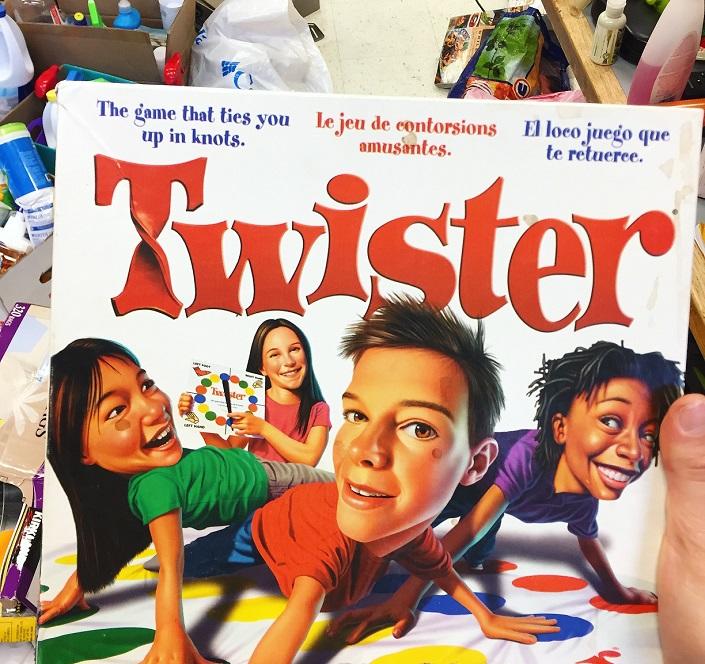 Le jeu de société, Twister